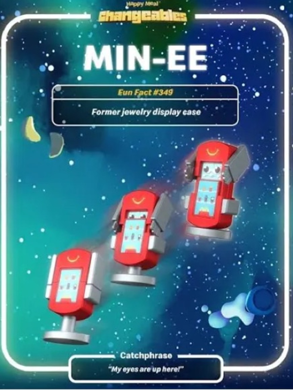 McDonald’s Changeables #16 Min-EE